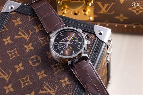 louis vuitton chronometer watch fake|Louis Vuitton chronograph watch.